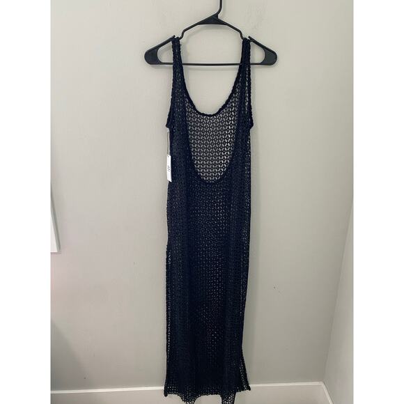 New GIGI C Women's Slit Swim Coverup Size Large - Picture 3 of 4